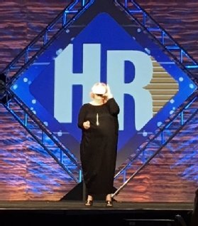 Some vendors integrate virtual reality headsets with HR learning.