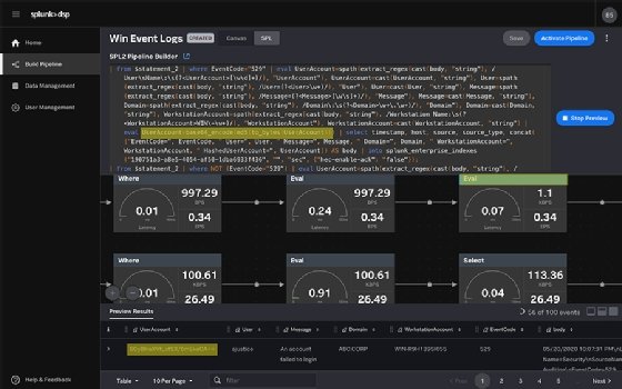Screenshot of Splunk Data Stream Processor update