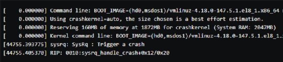 View vmcore-dmesg.text contents