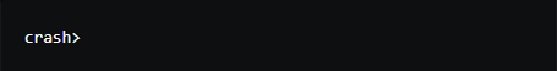 Change shell prompt to crash