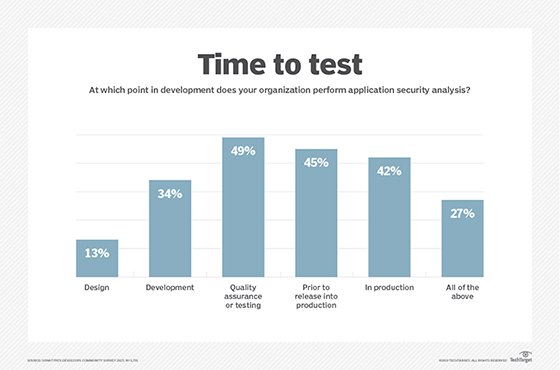 Application security testing during application development