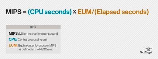 MIPS equation.