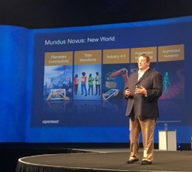 OpenText CEO and CTO Mark Barrenechea
