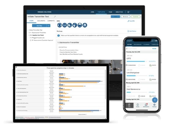 Parsable's connected worker platform enables manufactures to create mobile UIs for manufacturing systems.