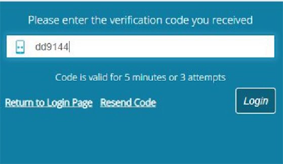 Passwordless SMS authentication