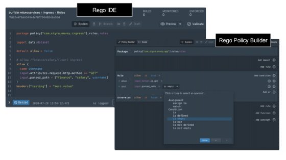 Sytra Rego Policy Builder