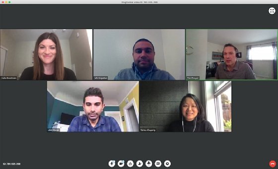Screenshot of RingCentral Video