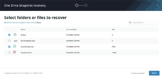 screenshot of Polaris OneDrive Protection