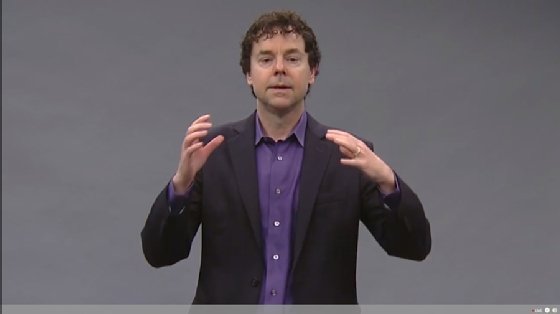 Edward Screven, Oracle'schief corporate architect, speaking at the company's virtual Cloud Day event.