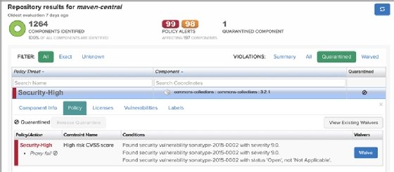 Sonatype Nexus Firewall.