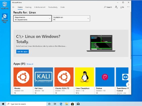 Microsoft Store search box