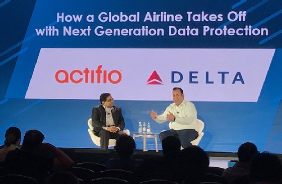 Photo of session at Actifio Data Driven 2019