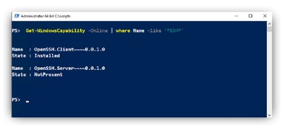 OpenSSH components
