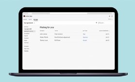 The new Adobe Sign manage page.