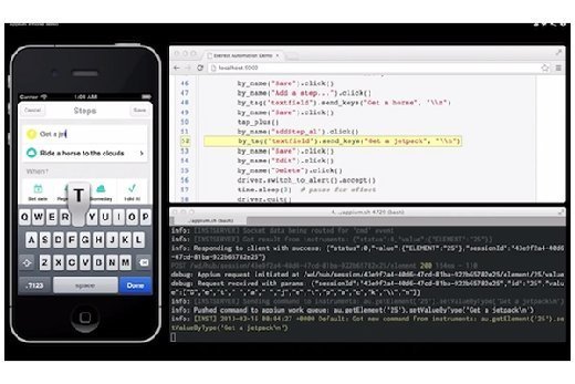 Appium interacting with iOs