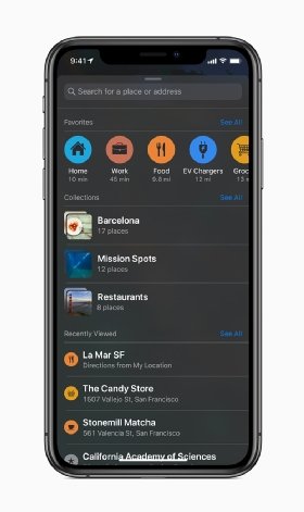 Apple's Dark Mode comes with iOS 13. 
