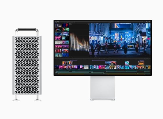 Apple introduced a redesigned Mac Pro for dense, professional workloads. 