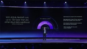 ndy Jassy, CEO of AWS, speaks on stage at AWS re:Invent 2019 conference