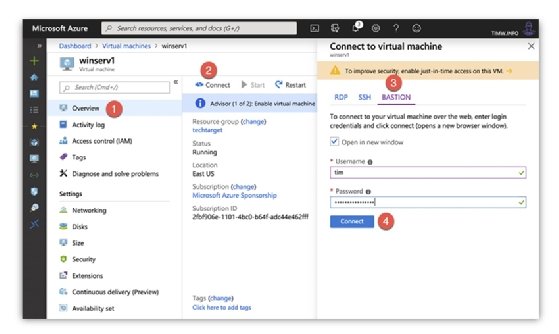 Azure Bastion setup