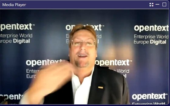 OpenText CEO Mark Barrenechea