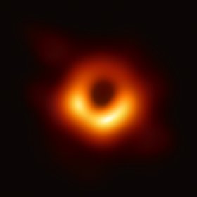 Photo of a black hole.