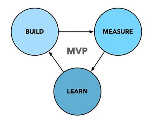 Build, measure, learn process
