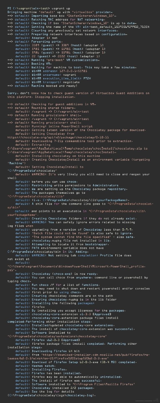 Chocolatey installed Firefox