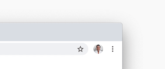 The new sign-in indicator in Chrome