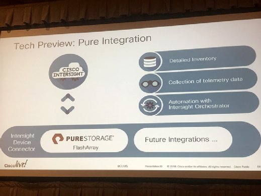 Cisco Intersight and Pure Storage