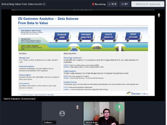 Exelon Utilities data science executive at Dremio's Subsurface virtual conference