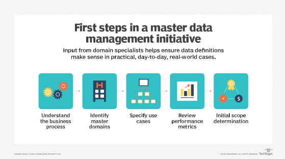 Master data management (MDM) initiative