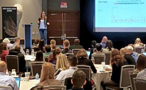 Danielle Carrick, Condé Nast, 2018 Data Visualization Summit Boston