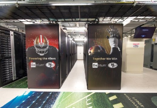 Datrium DVX units in the 49ers' data center.