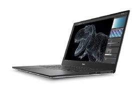 Left side view of Dell Precision 5540 mobile workstation