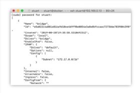 The docker network inspect command