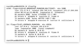 Ubuntu networking tools on Docker