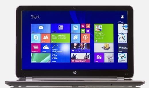 Upgrade to Windows 8.1 Start page