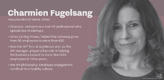 Charmien Fugelsang, vice president talent, Vimeo