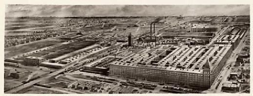 Airplane View of Hawthorne Works