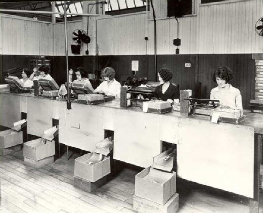 Hawthorne studies: Women in the relay assembly test room