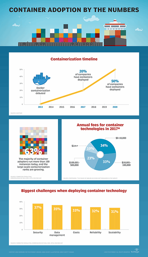 Container adoption stats