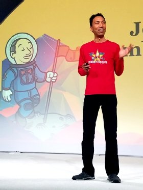 Kohsuke Kawaguchi at Jenkins World