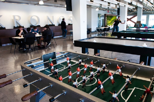 Kronos HQ cafe