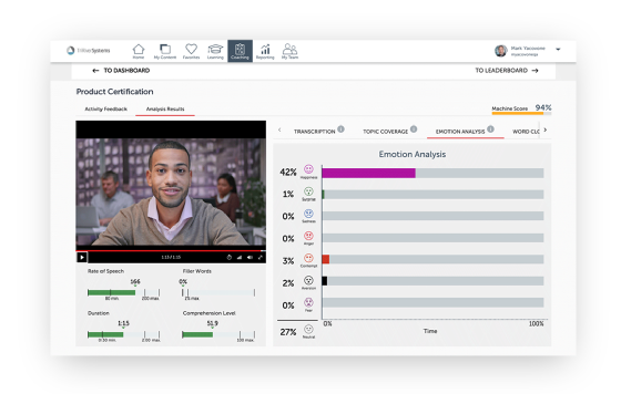 Brainshark's Machine Analysis AI platform provides faster sales feedback