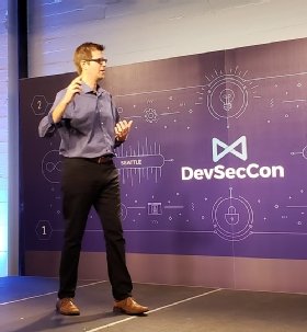 Julien Vehent, of Mozilla, at DevSecCon