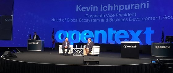 OpenText CEO Mark Barrenechea
