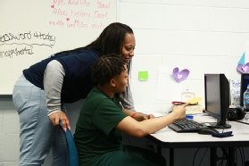Wolverine Human Services works with child