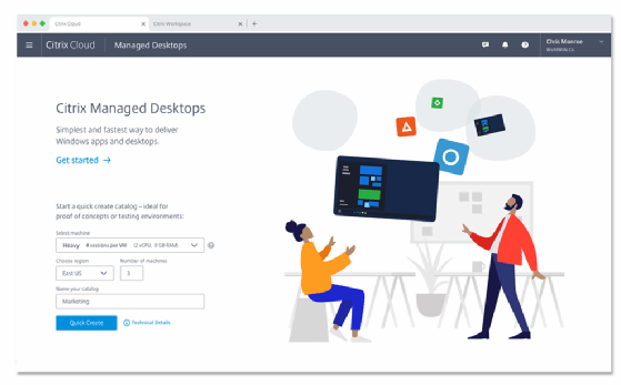 Citrix Managed Desktops