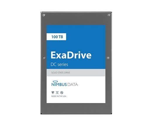 100 TB SATA SDD from Nimbus Data