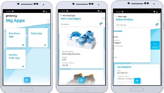 Priority Software's mobile apps